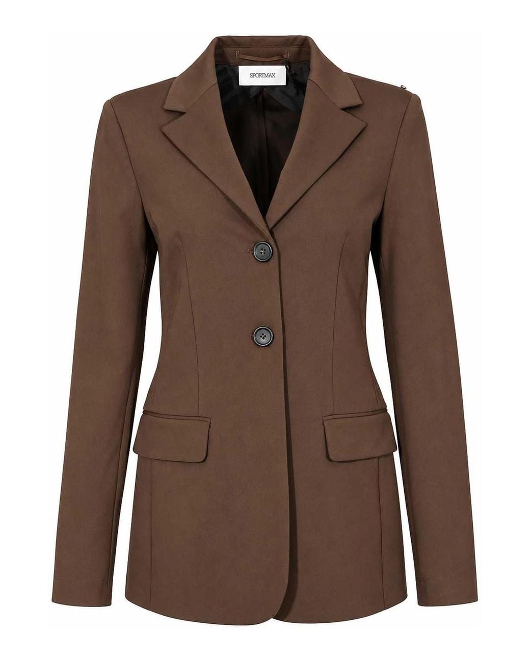 Sportmax Brown Spxpalo Blazer