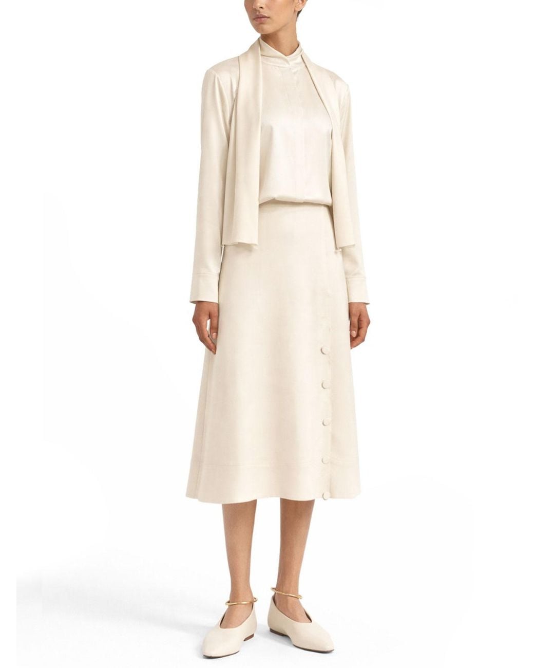 Camisa Jil Sander de color Natural