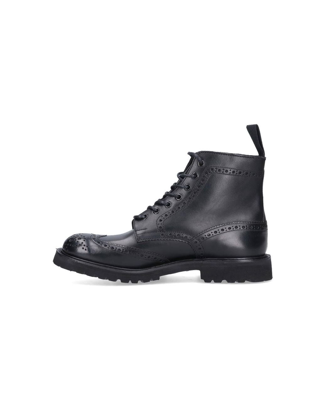 Tricker's Black Ankle Boots for men