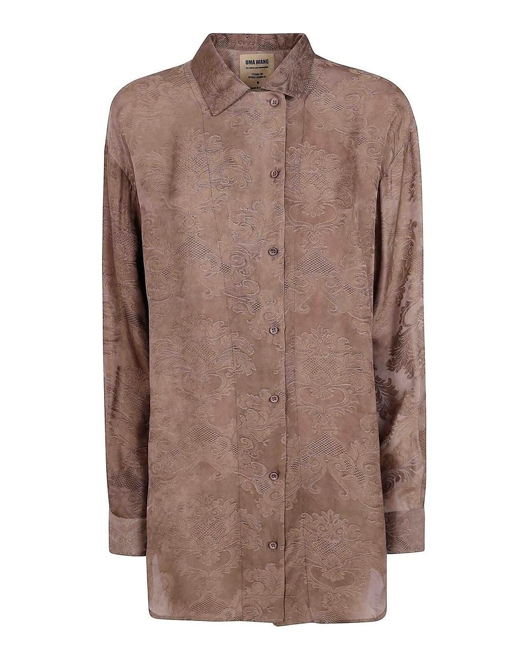 Uma Wang Brown Tyesha Top