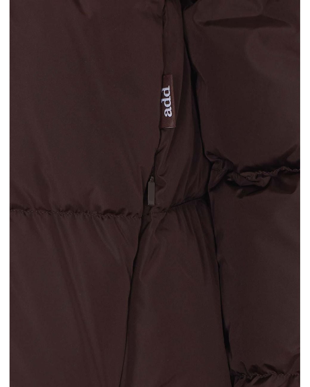 Add Brown Nylongloss Down Jacket