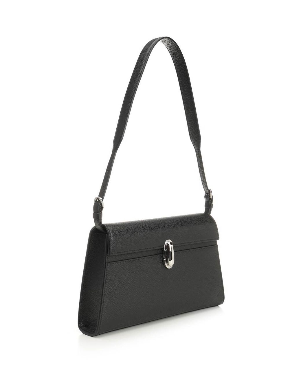 SAVETTE Black Symmetry Shoulder Bag