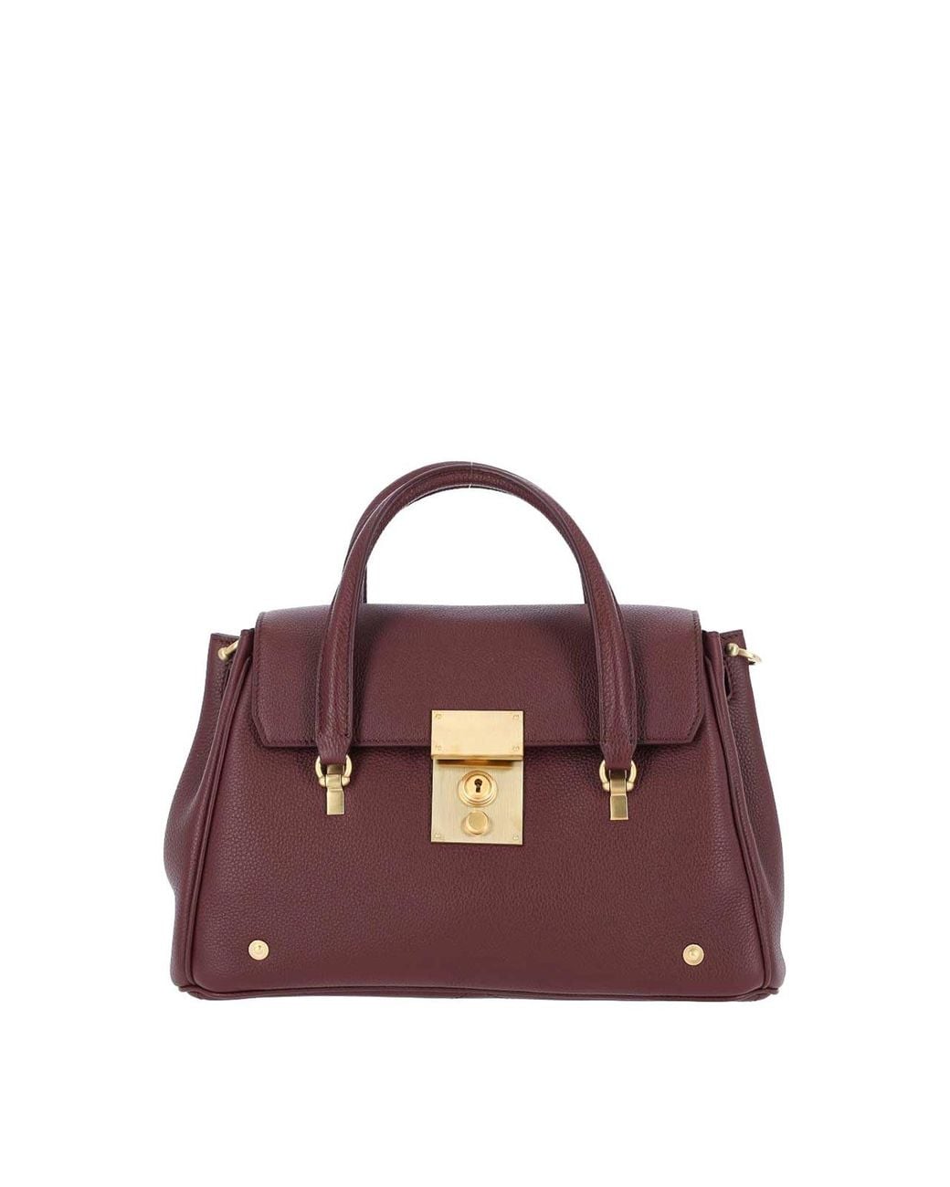 Thom Browne Purple Bolton Small Bag