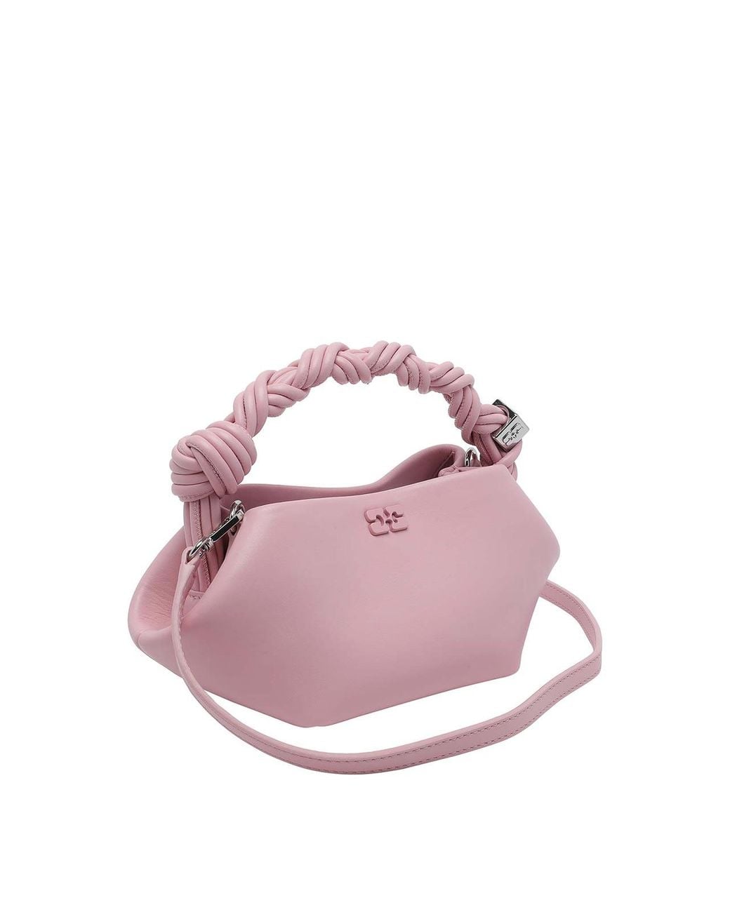Ganni Pink Bou Handbag