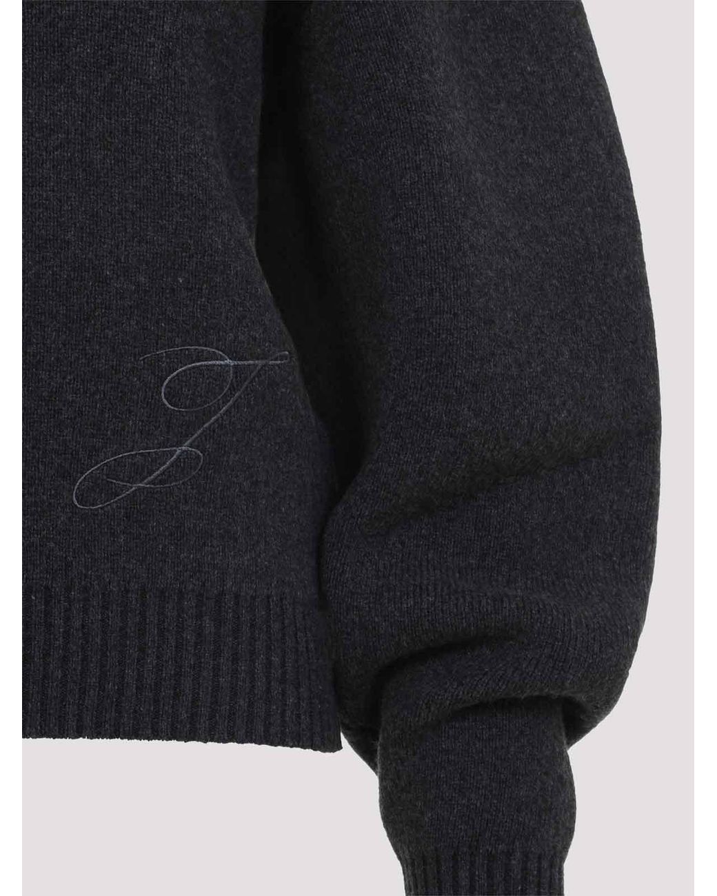 Jacquemus Blue La Maille Pallone Pullover