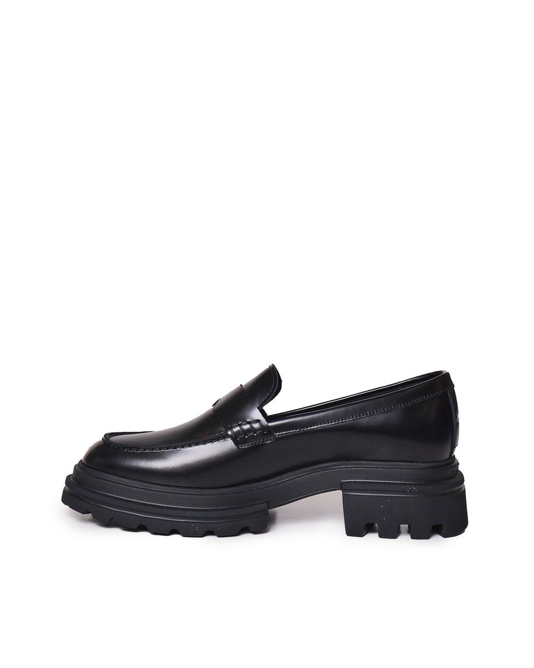 Hogan Black H674 Loafers
