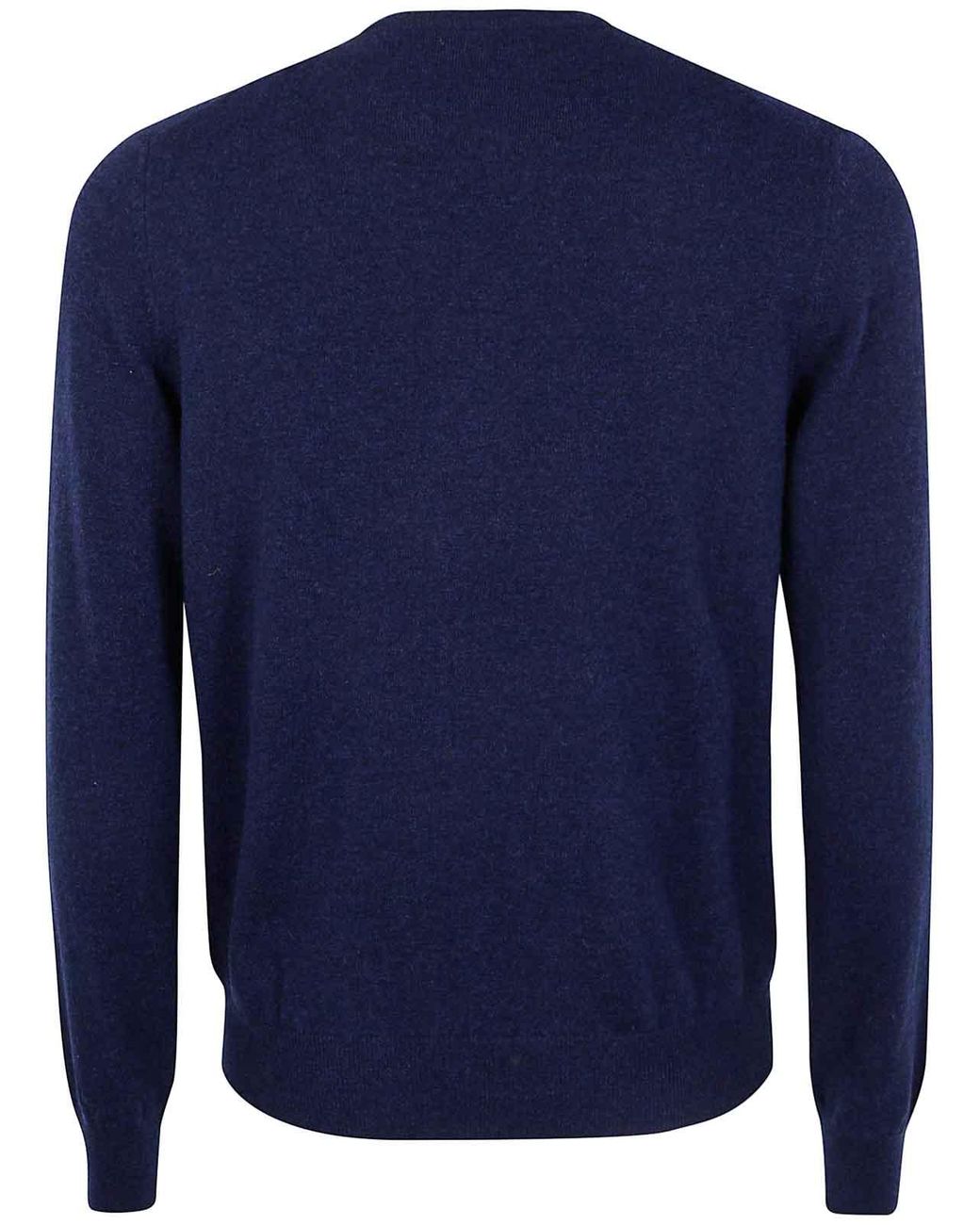 Gran Sasso Blue Round Neck Round Neck Sweater for men