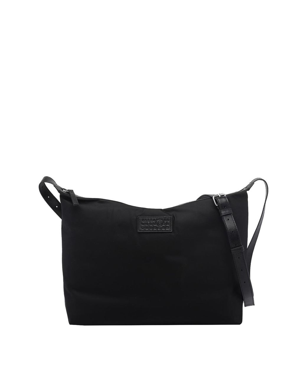MM6 by Maison Margiela Black Numeric Crossbody Bag for men