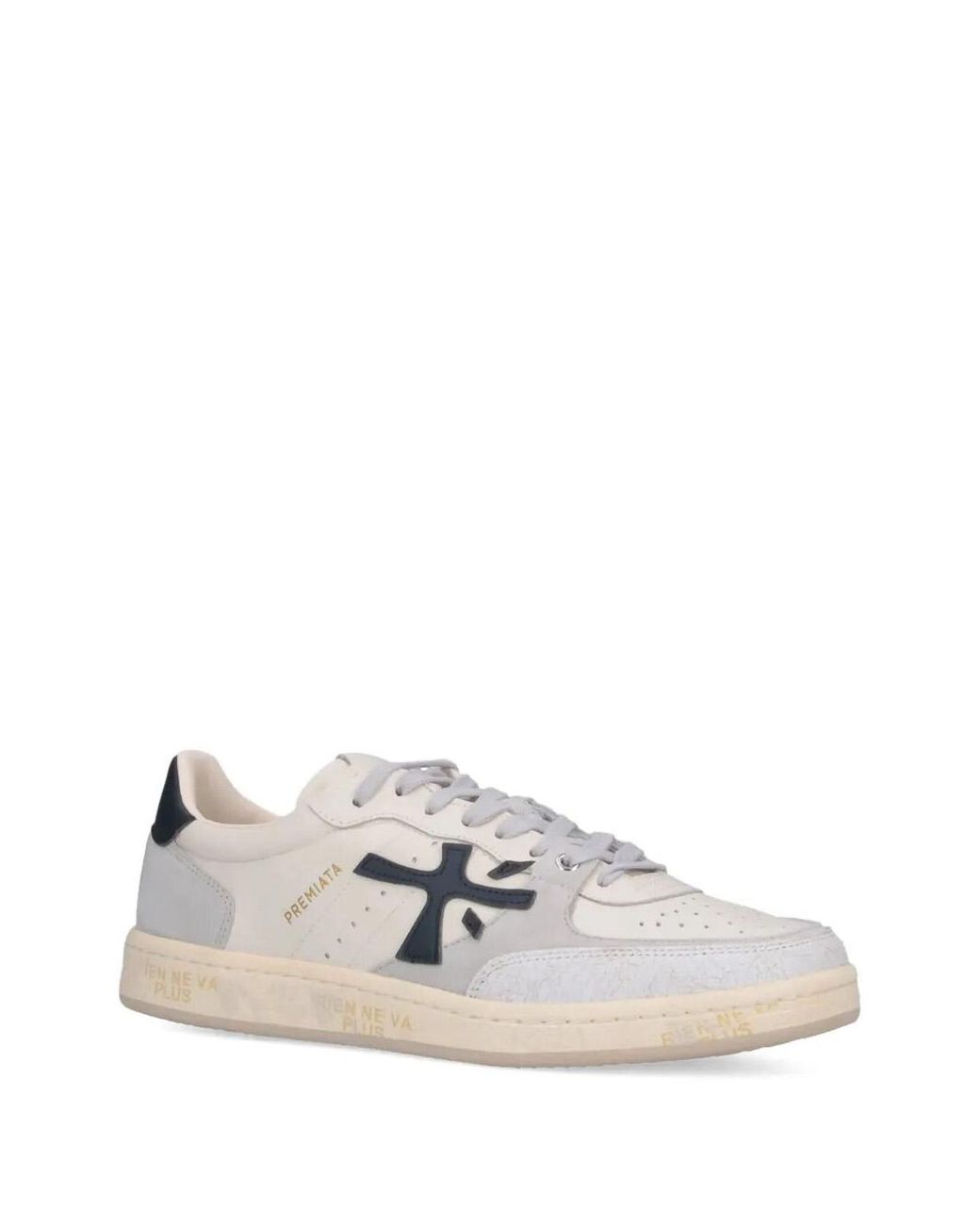 Premiata White Bskt Clay 7262 Sneakers for men