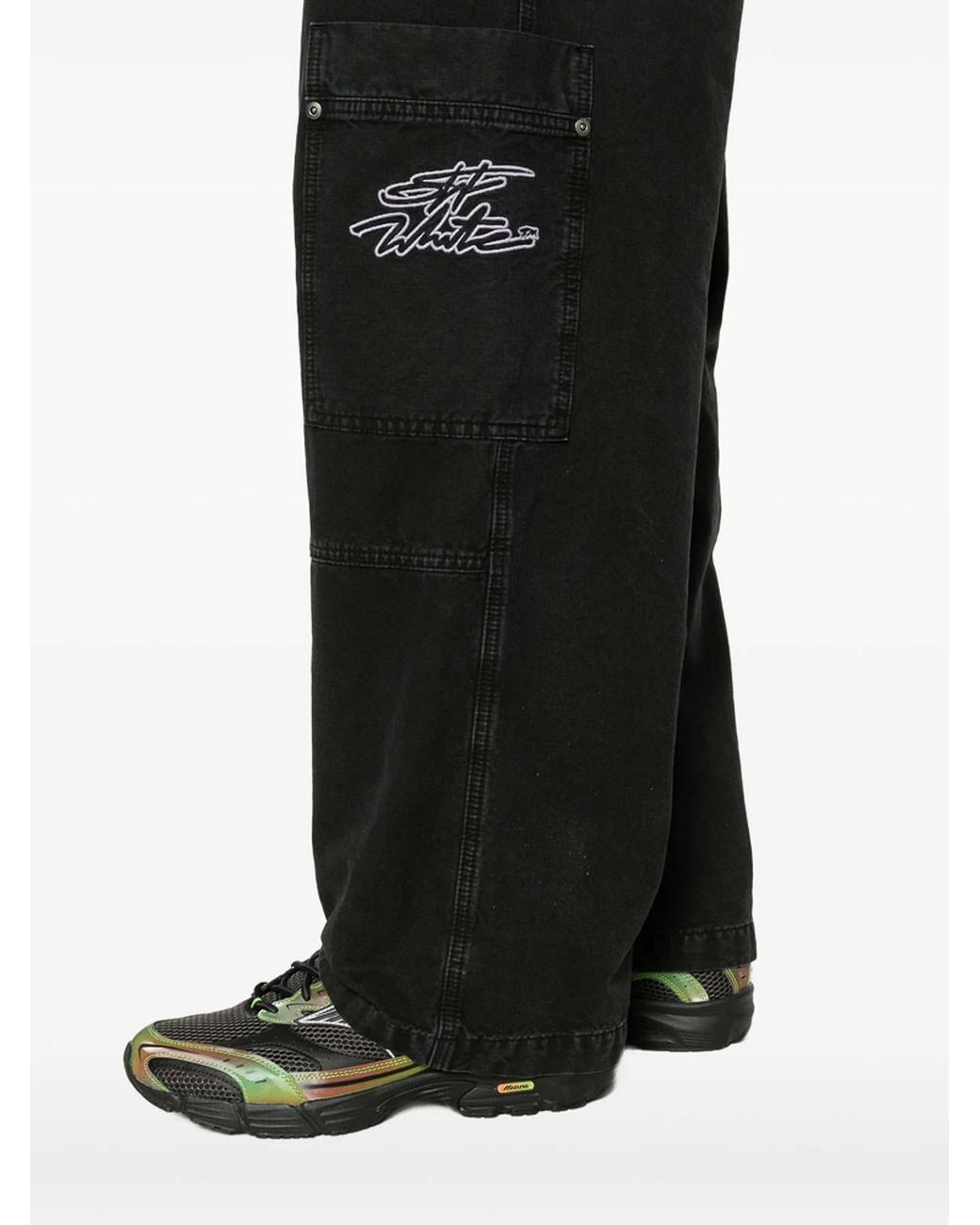 Off-White c/o Virgil Abloh Black Pant for men