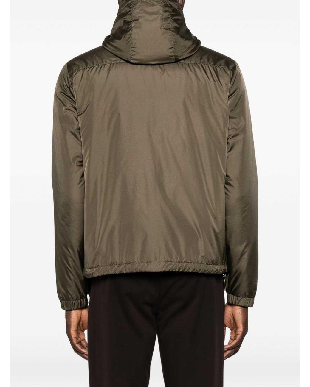 Aspesi Green Military Nylon Jacket for men