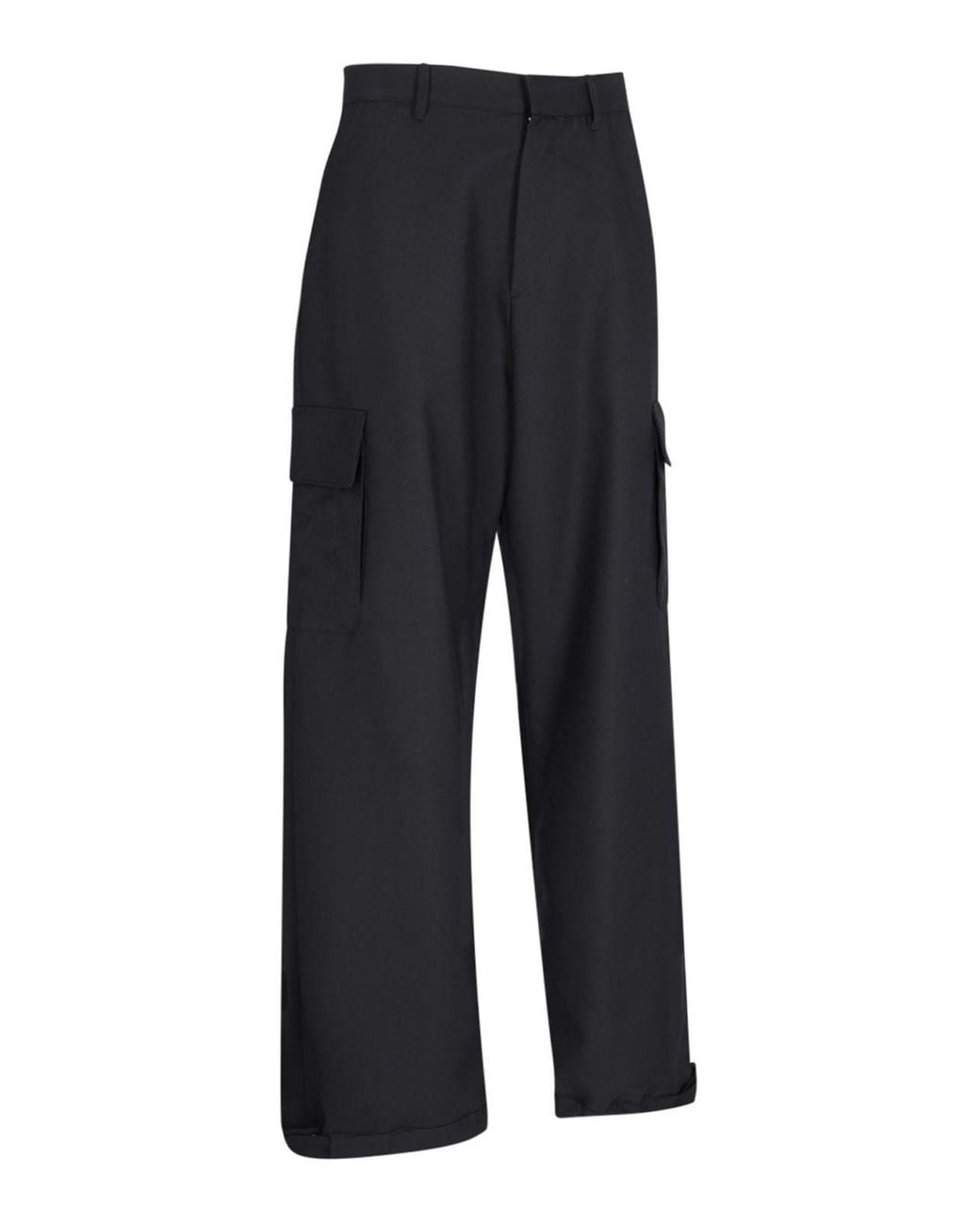 Off-White c/o Virgil Abloh Blue Cargo Pants for men
