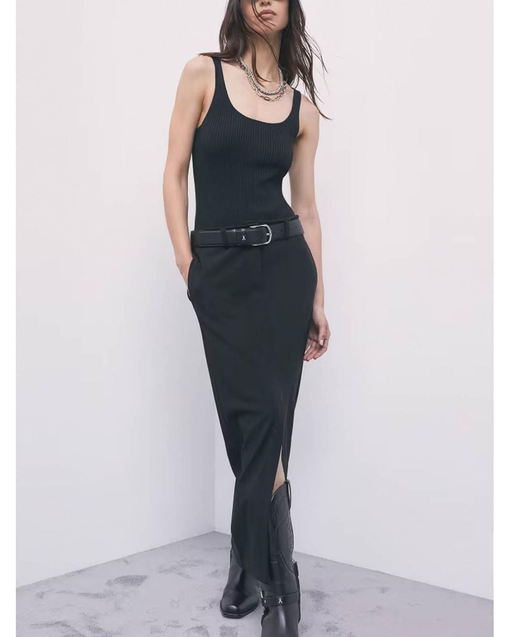 Patrizia Pepe Black Dress