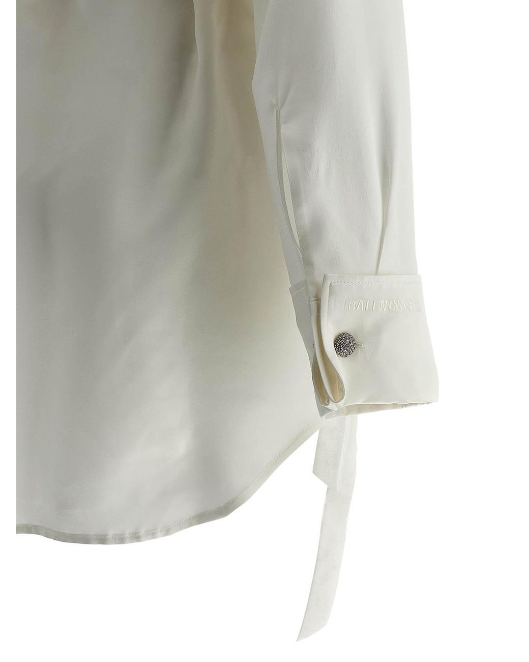 Balenciaga White 'Wrap' Shirt