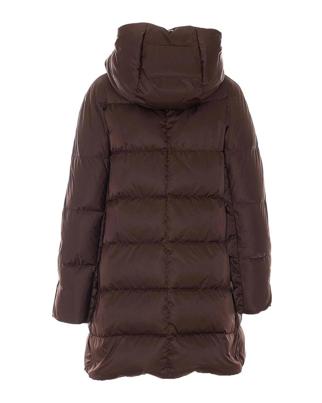 Herno Brown A-Shape Down Jacket