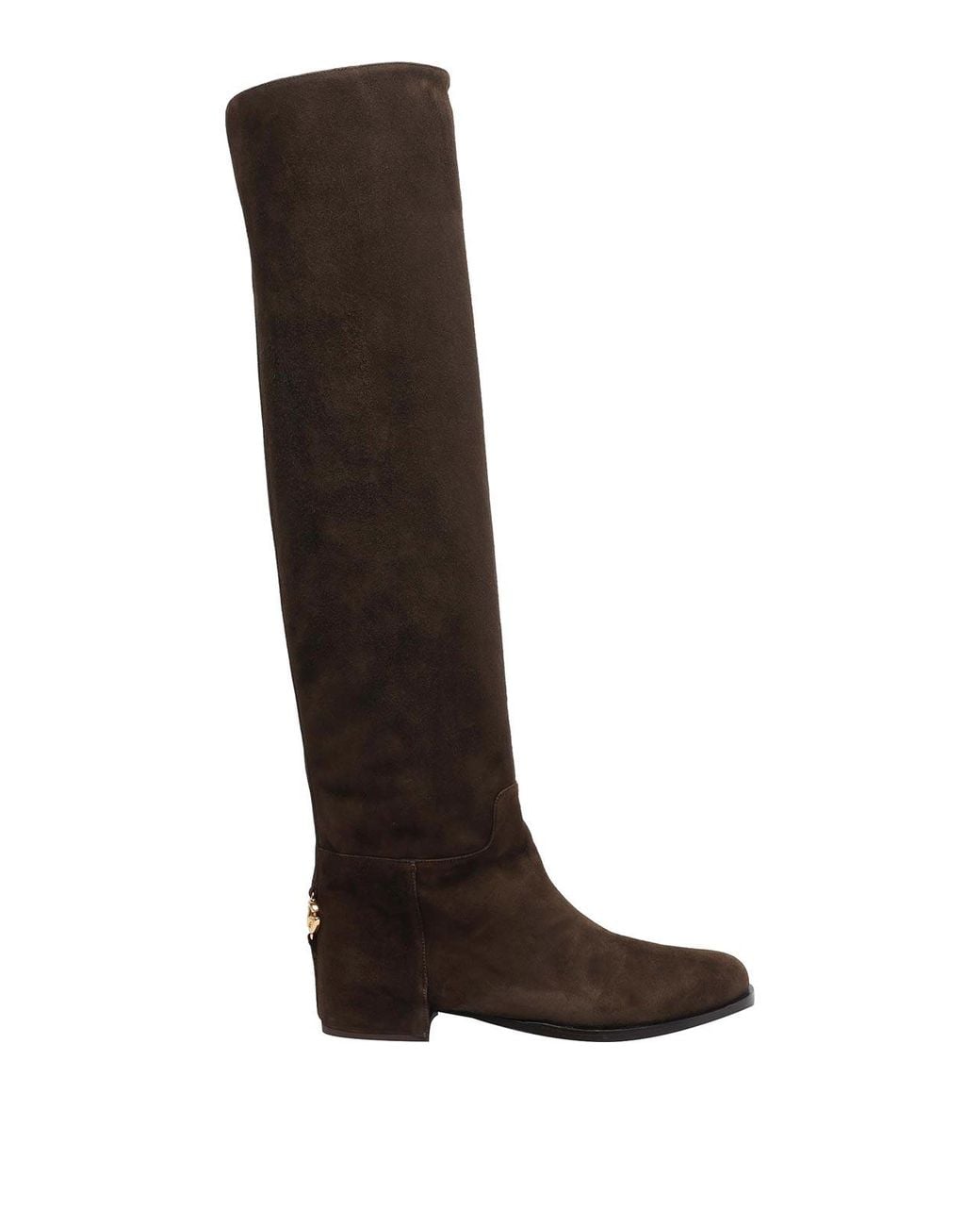 Dolce & Gabbana Black Suede Boots