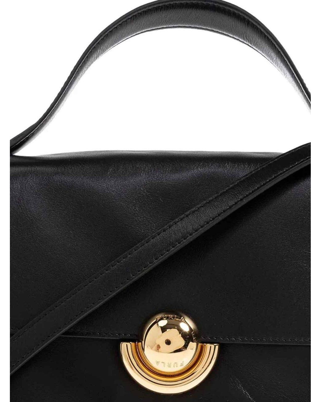 Furla Black Domus S Bag