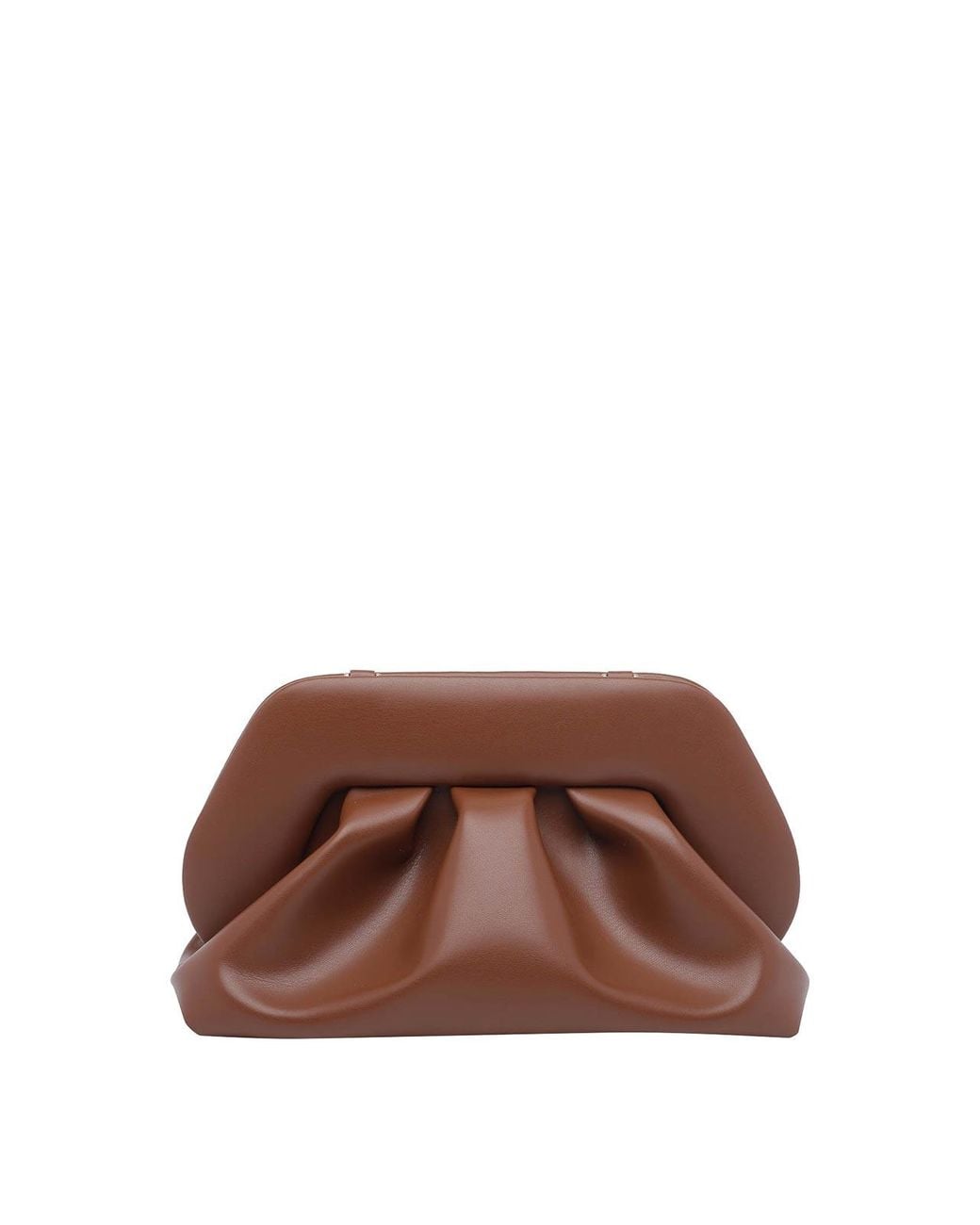 THEMOIRÈ Brown Tortoise Shell Bios Intreccio Pouch