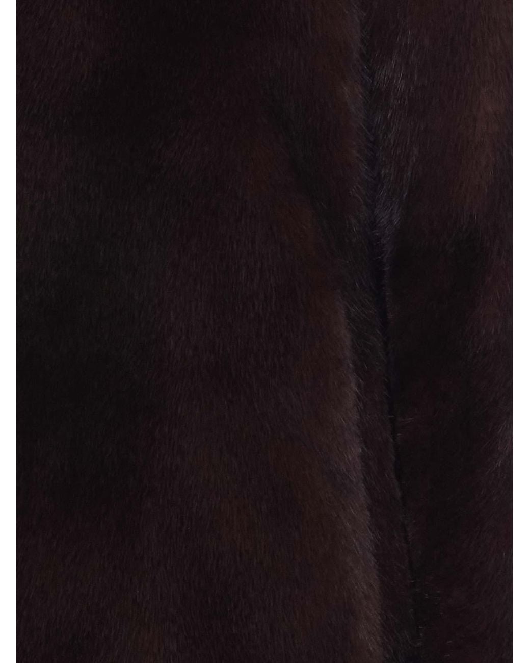 Add Black Eco Fur Jacket