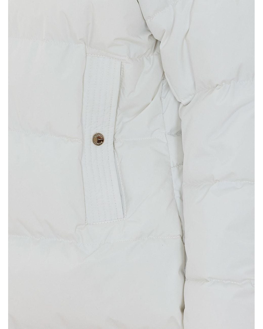 Moorer White Klie Down Jacket
