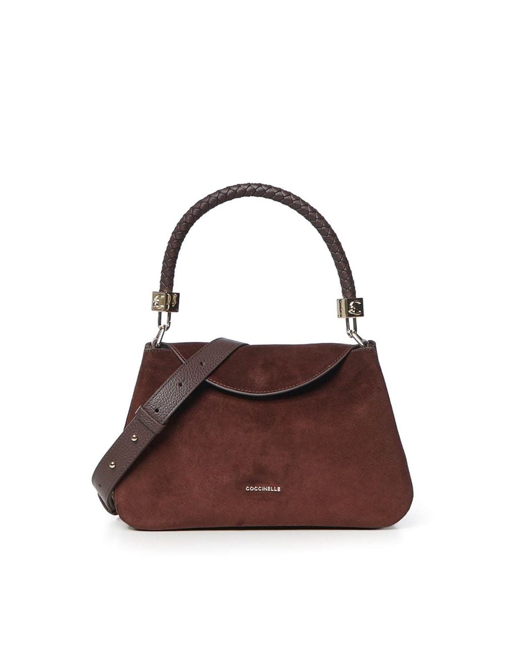 Coccinelle Brown Small Tiggy Bag