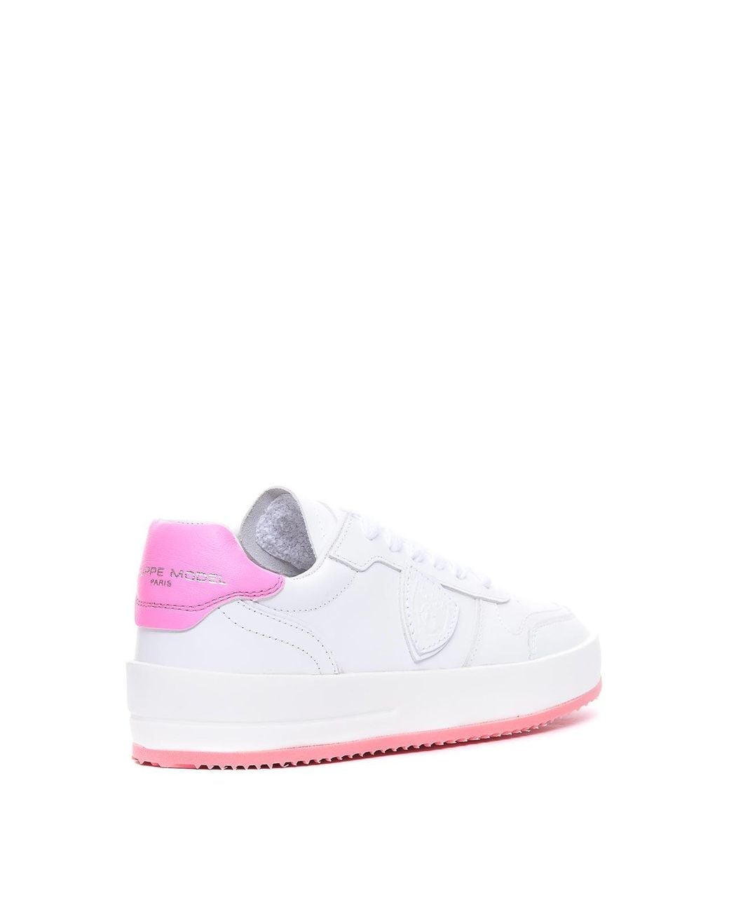 Philippe Model White Nice Low Sneakers