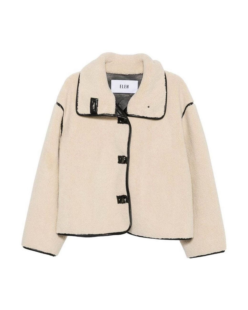 ELEH Natural Faux-Shearling Jacket