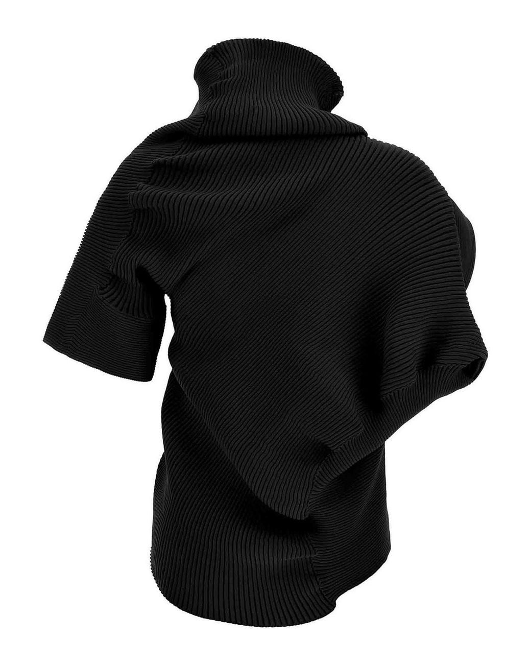 Issey Miyake Black Life Form Top