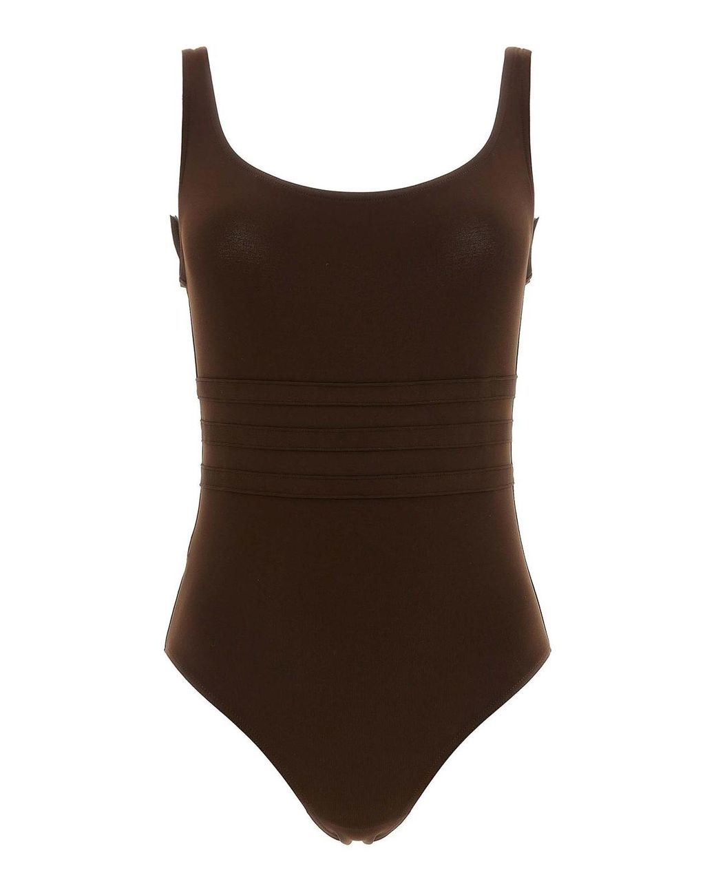 Eres Brown Asia One-Piece Swimsuit