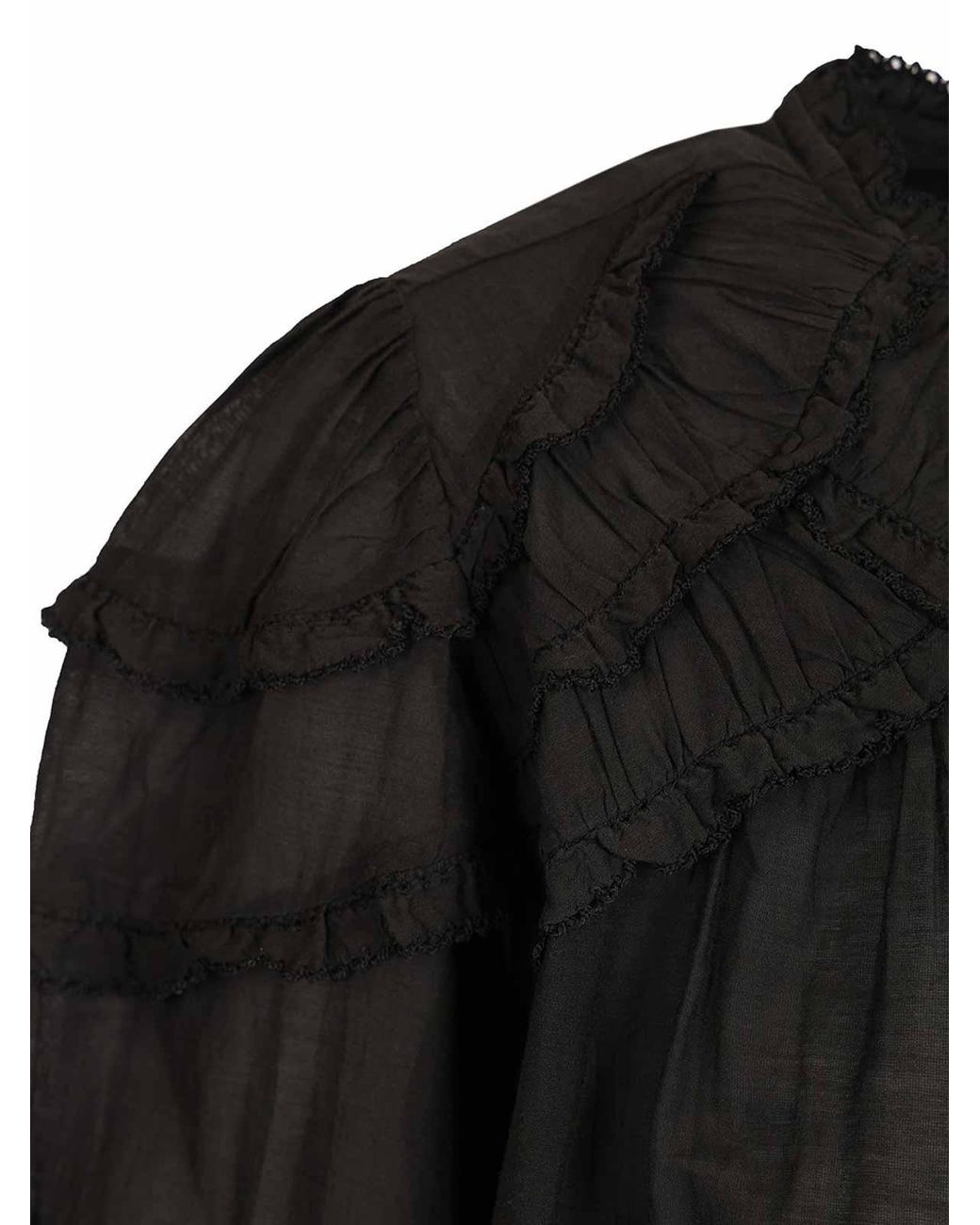 Isabel Marant Black Christa Blouse