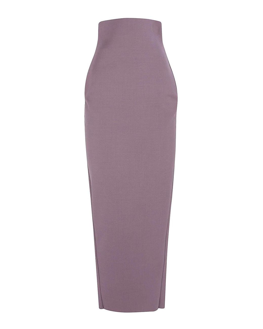Rick Owens Purple Dirt Pillar Skirt