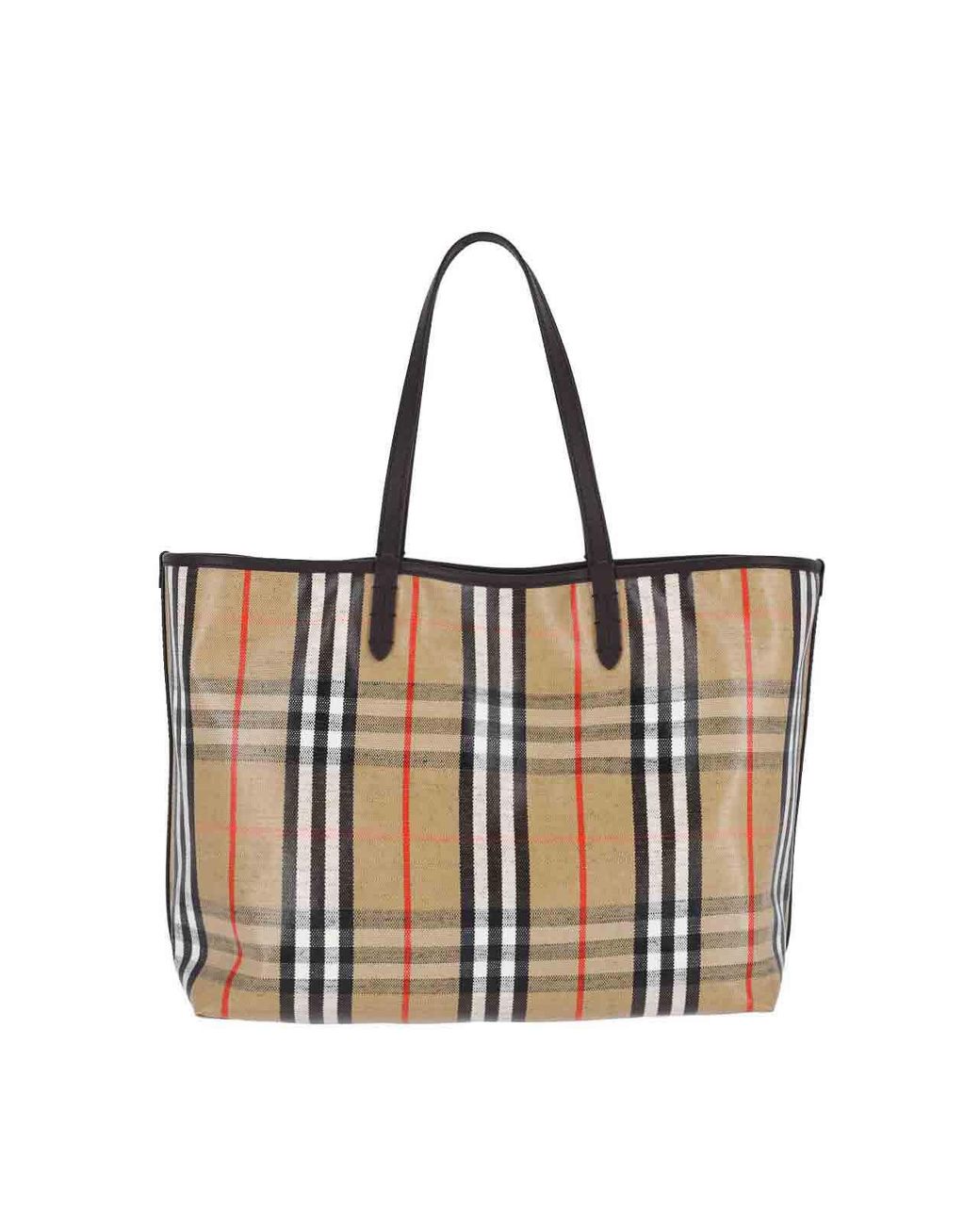 Burberry Black Media Tote Bag