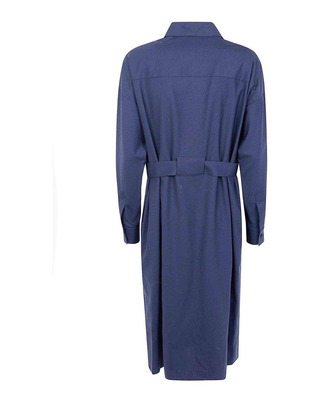 Fabiana Filippi Blue Dress With Belt