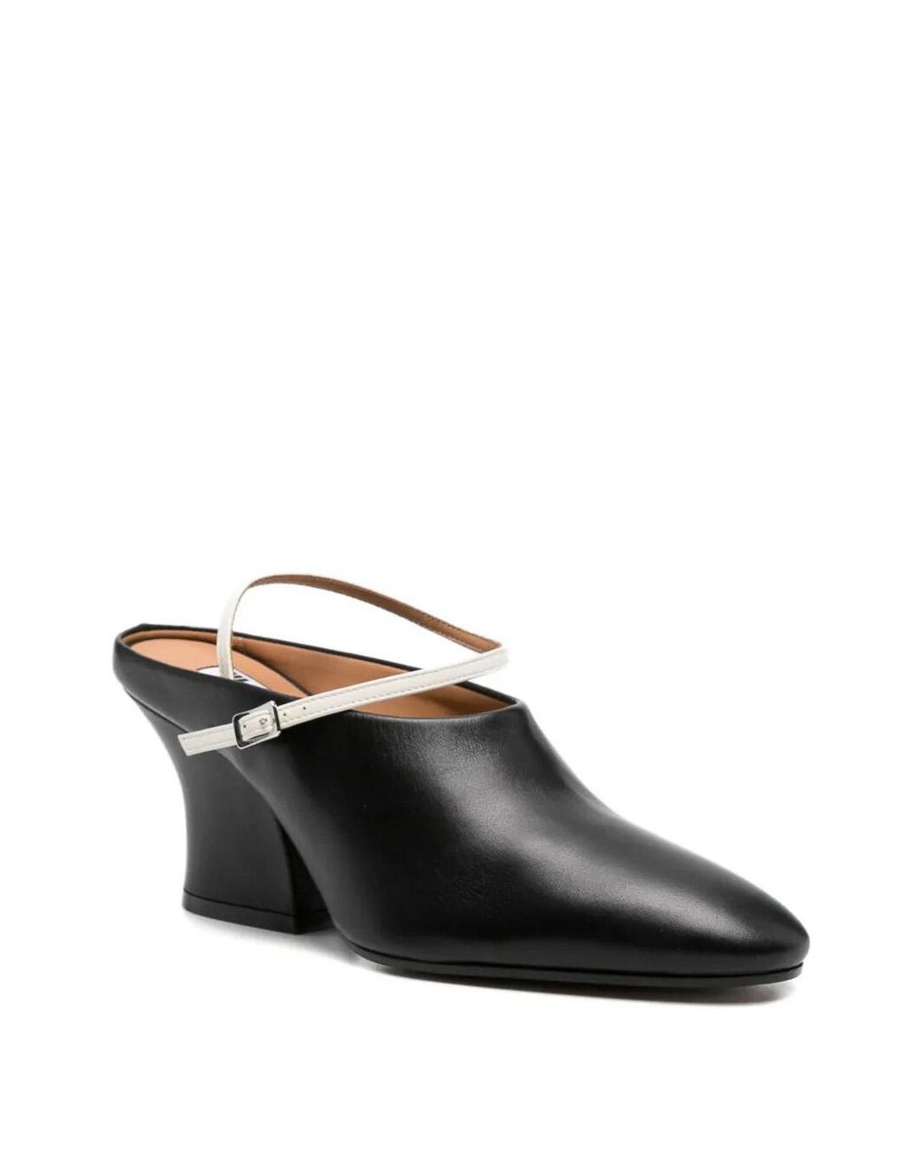 Jil Sander Black Mules