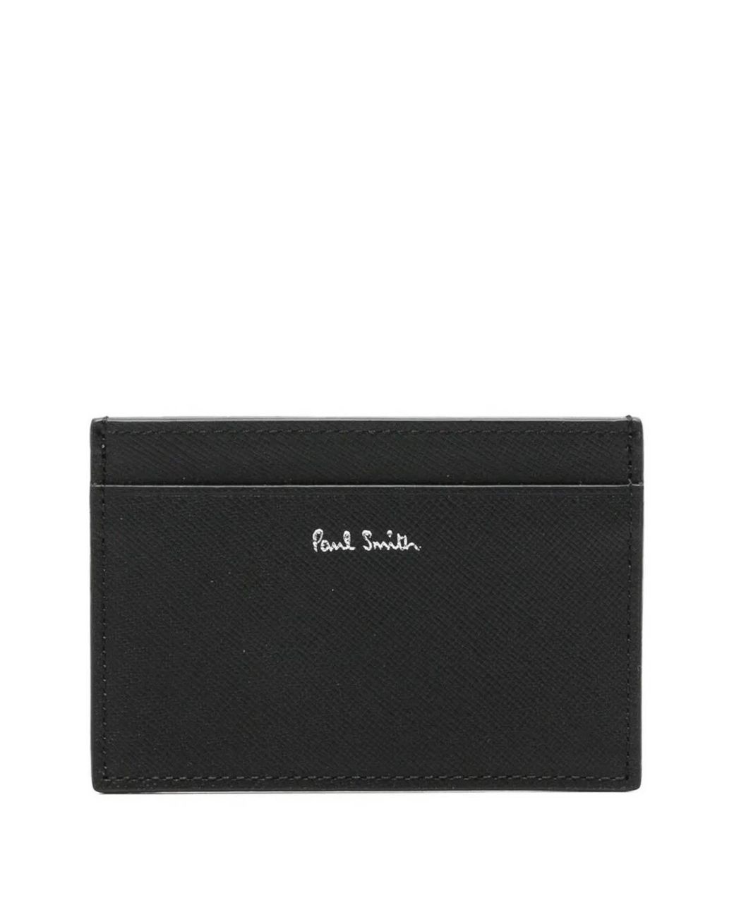 Paul Smith White Wallet Ew Credit Card Case for men