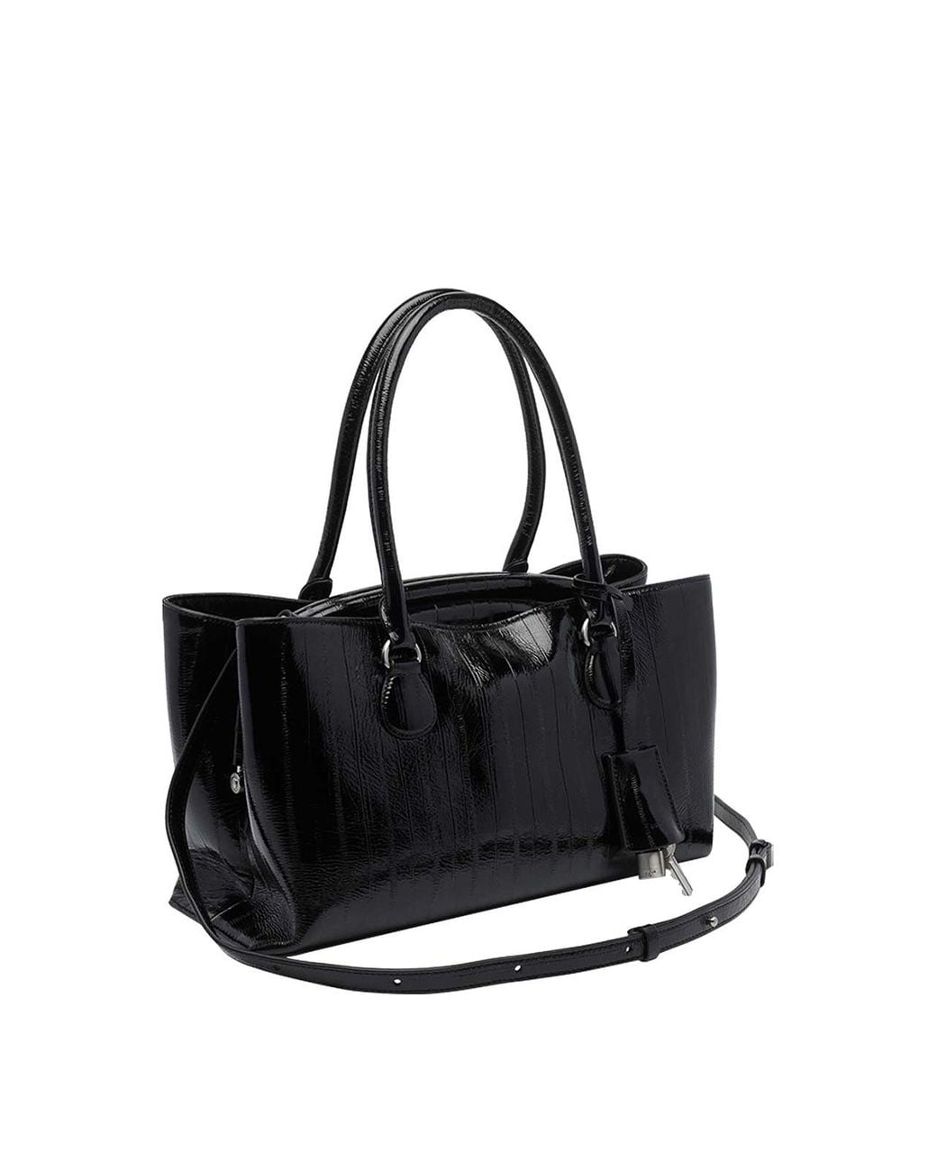 OSOI Black Shell Brot Tote Bag