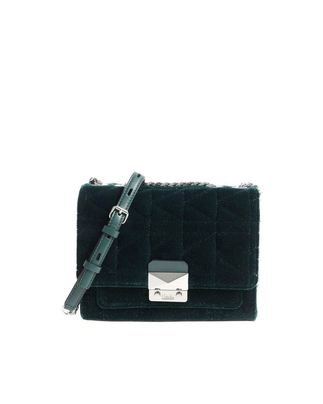 Karl Lagerfeld Black Karl X Kaia Glittered Bag