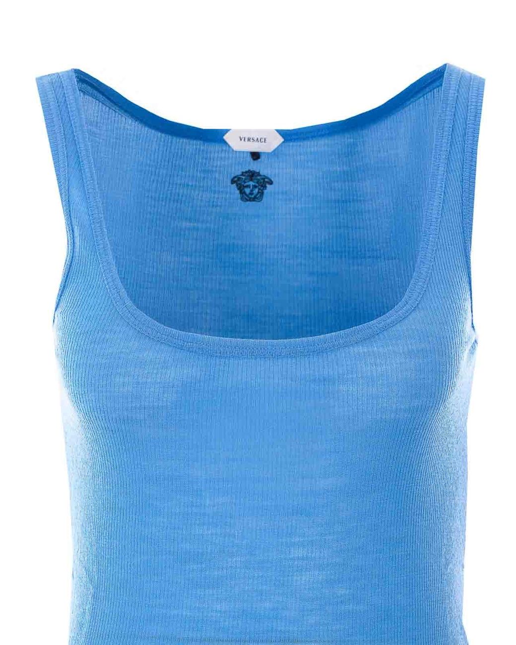 Versace Blue Tank Top