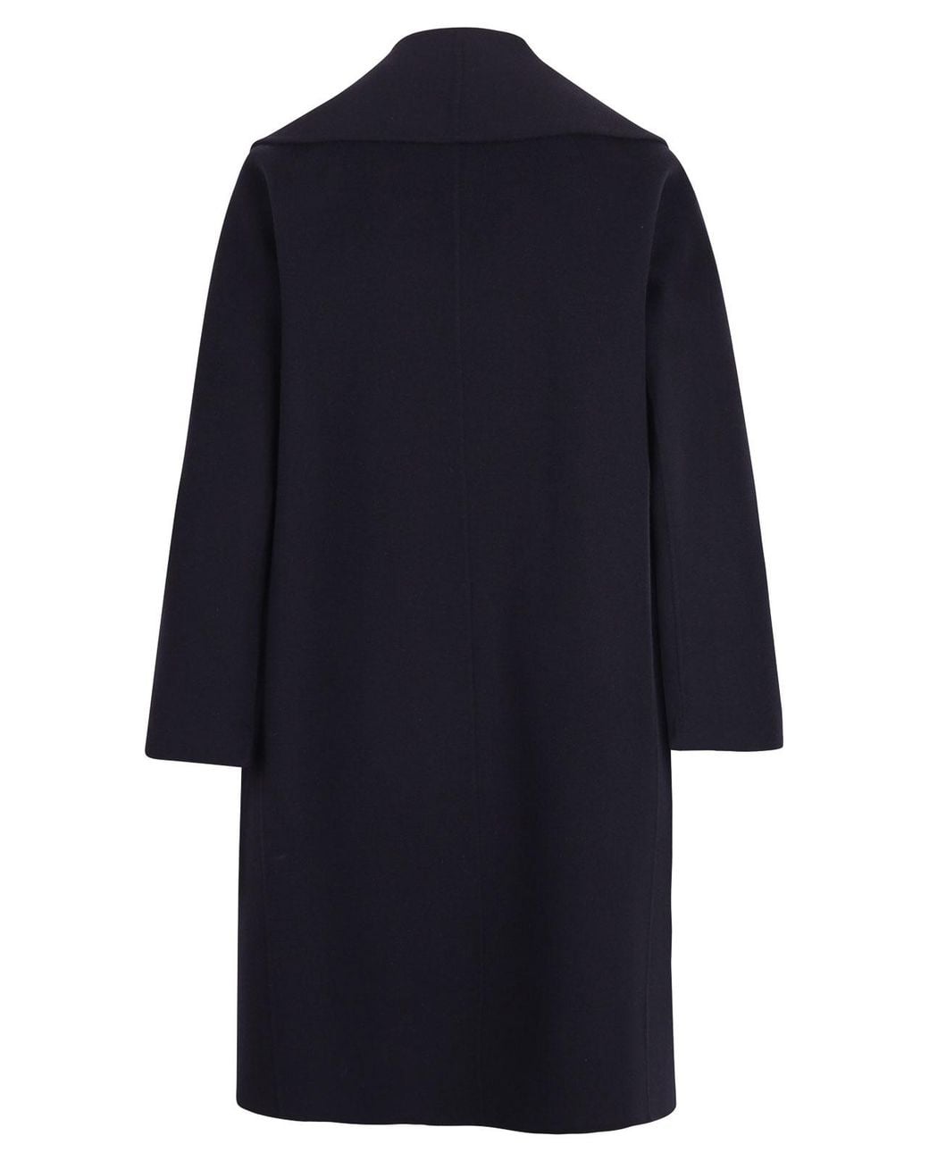 Max Mara Blue Double Wool Coat