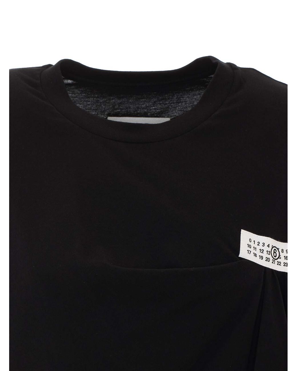 MM6 by Maison Margiela Black T-Shirt