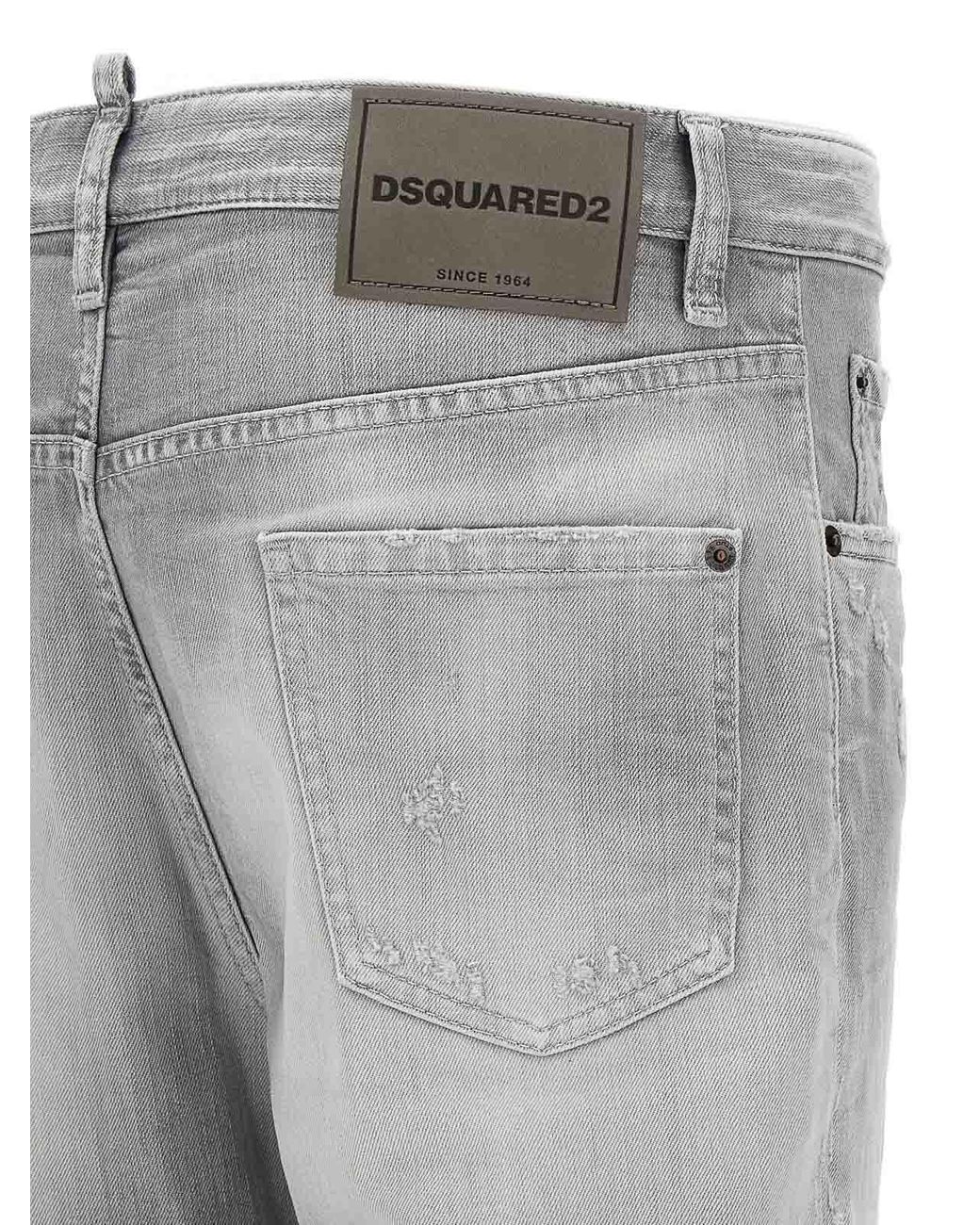DSquared² Gray 642 Jeans for men