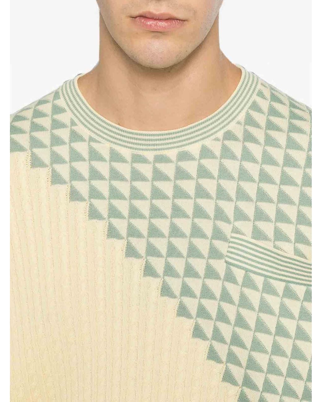 Versace Natural Sweater for men