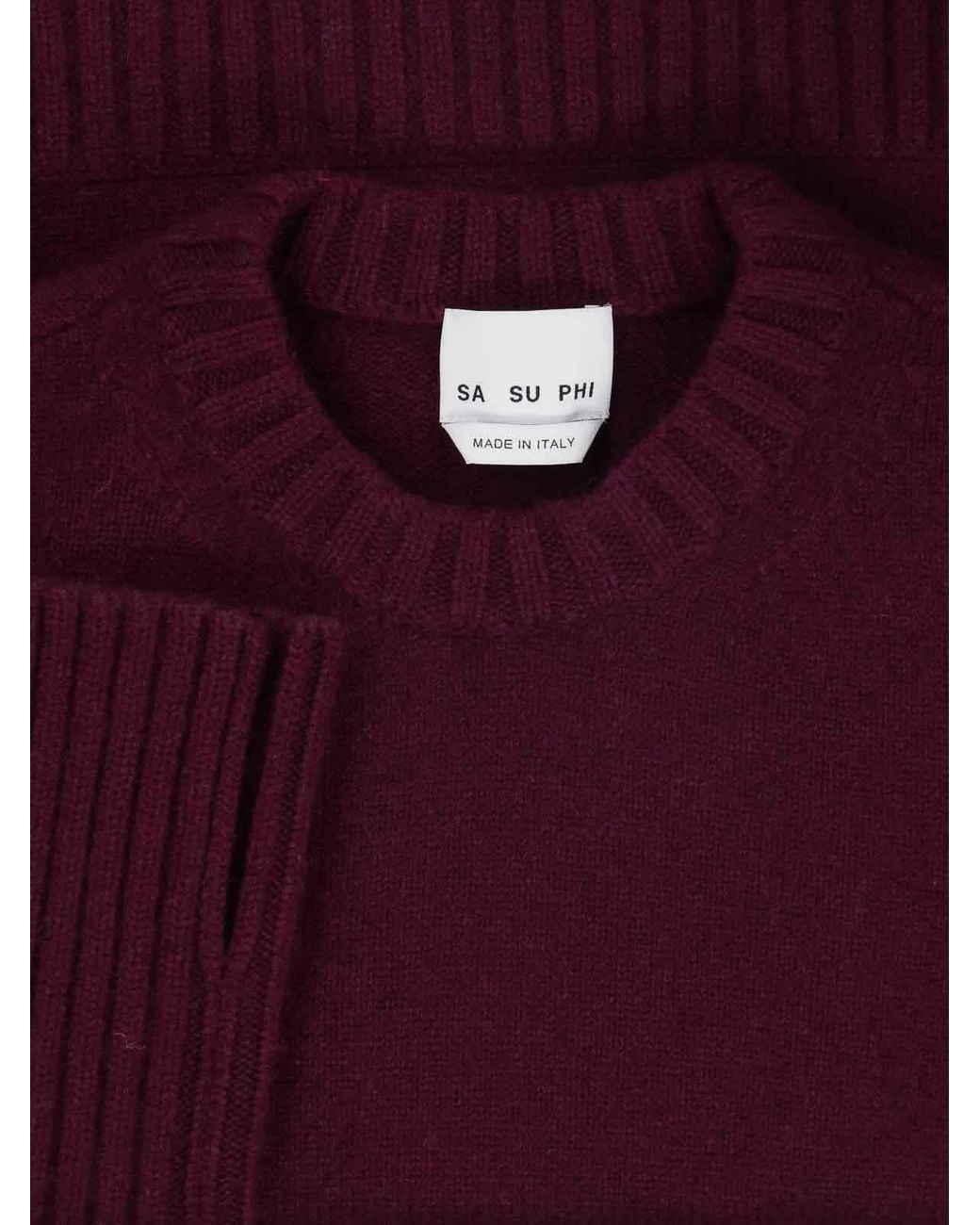 Sa Su Phi Purple Cashmere Sweater
