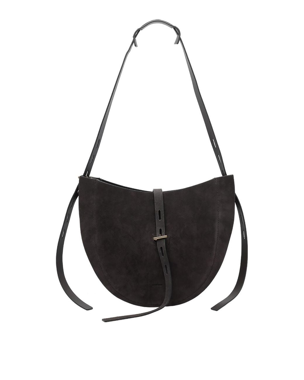 MINOBOSSI Black Lizzie Crossbody Bag