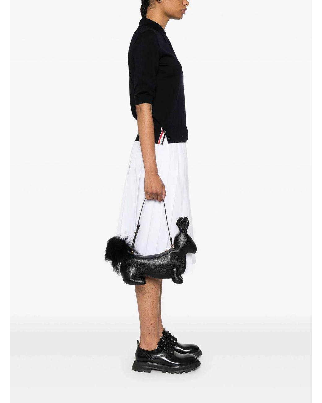 Borsa A Tracolla di Thom Browne in Black