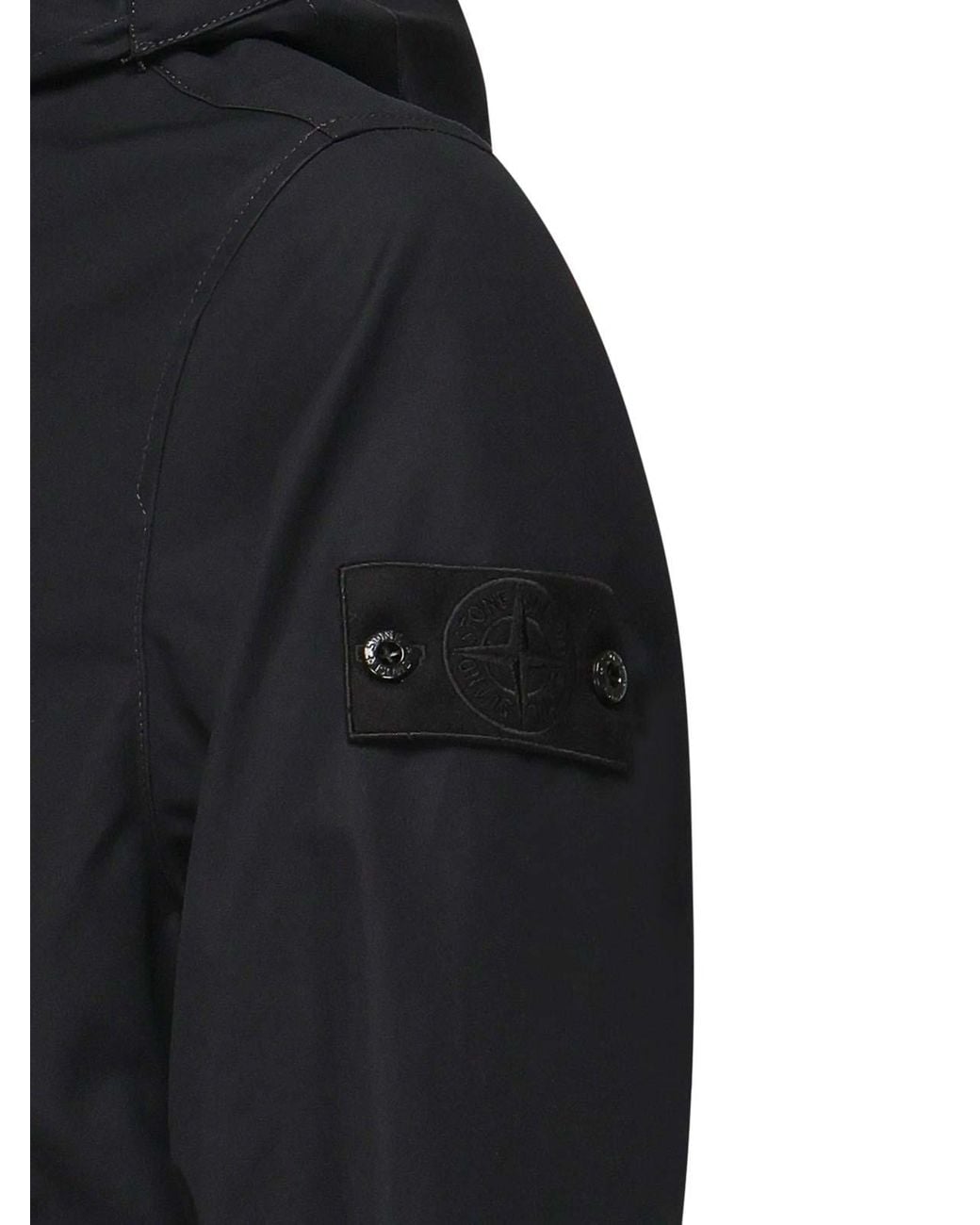 Stone Island Black Weatherproof Ghost Jacket for men