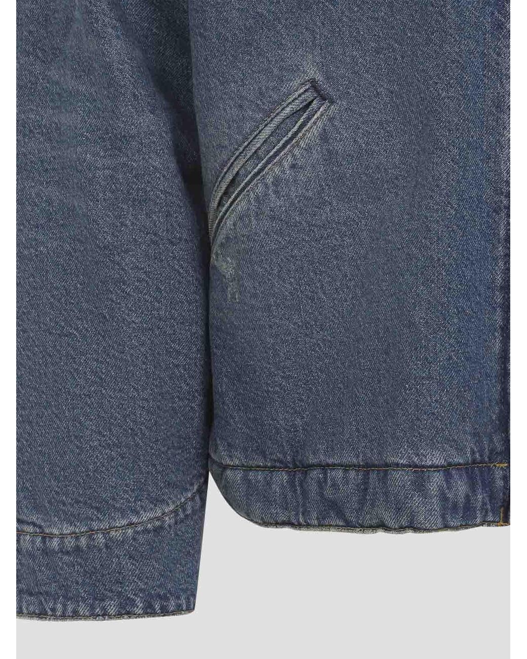 Carhartt Blue Og Detroit Jacket for men