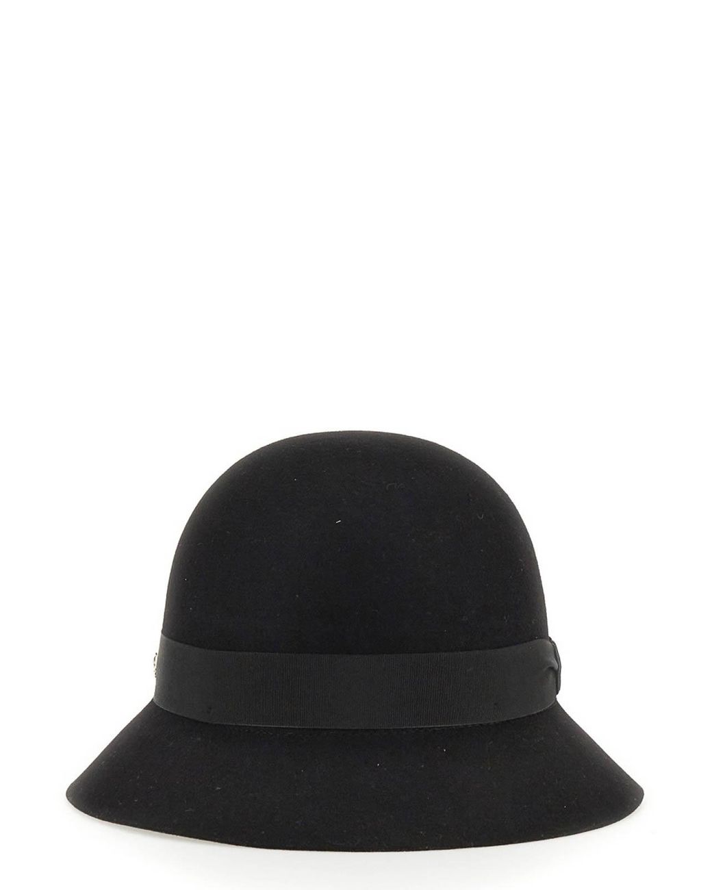 Helen Kaminski Black Cloche Etta Cap