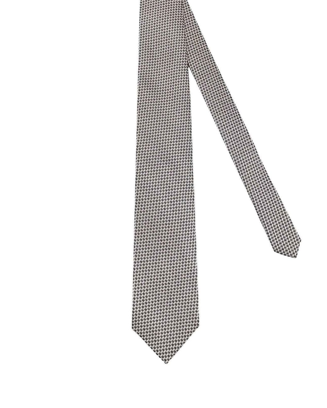Tom Ford Gray Silk Tie for men