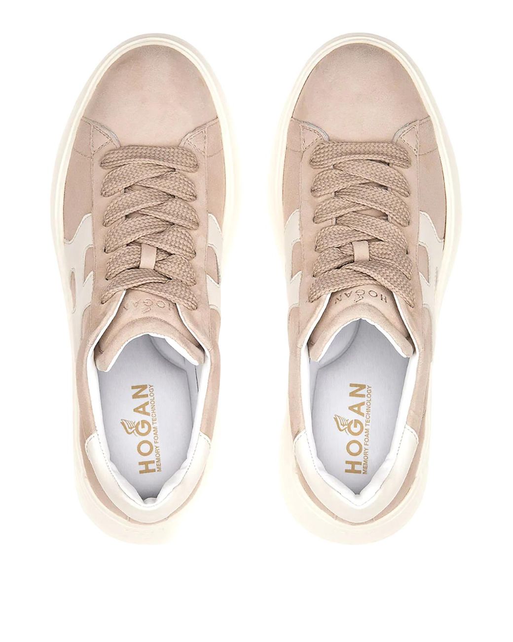 Hogan Natural Suede Trainers
